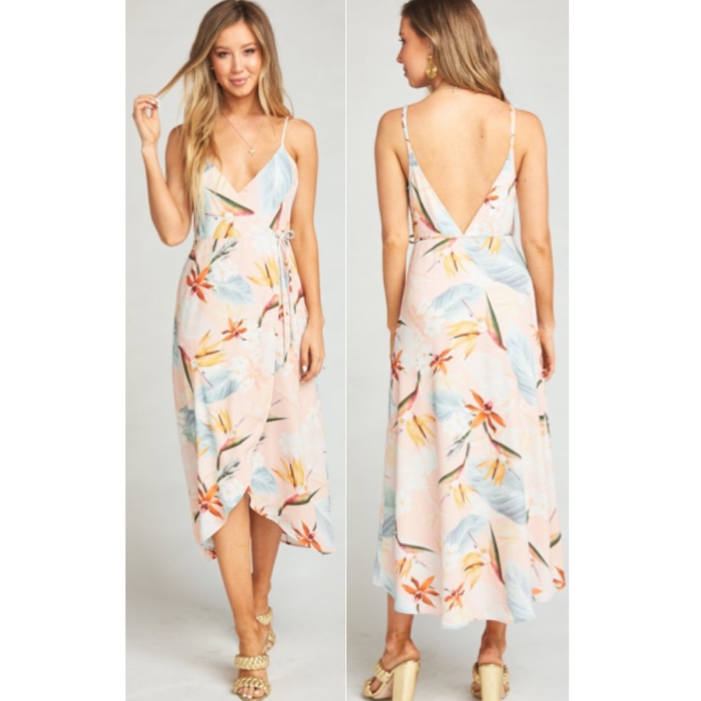 Show Me Your MuMu Meghan Wrap Dress